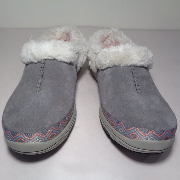 Ryka Size 6.5 M ADVENTURE Charcoal Suede New Clogs - Picture 12 of 13